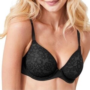 NWT Maidenform T-shirt Demi Bra Underwire Smartzone Uplift Shaping Support 40C